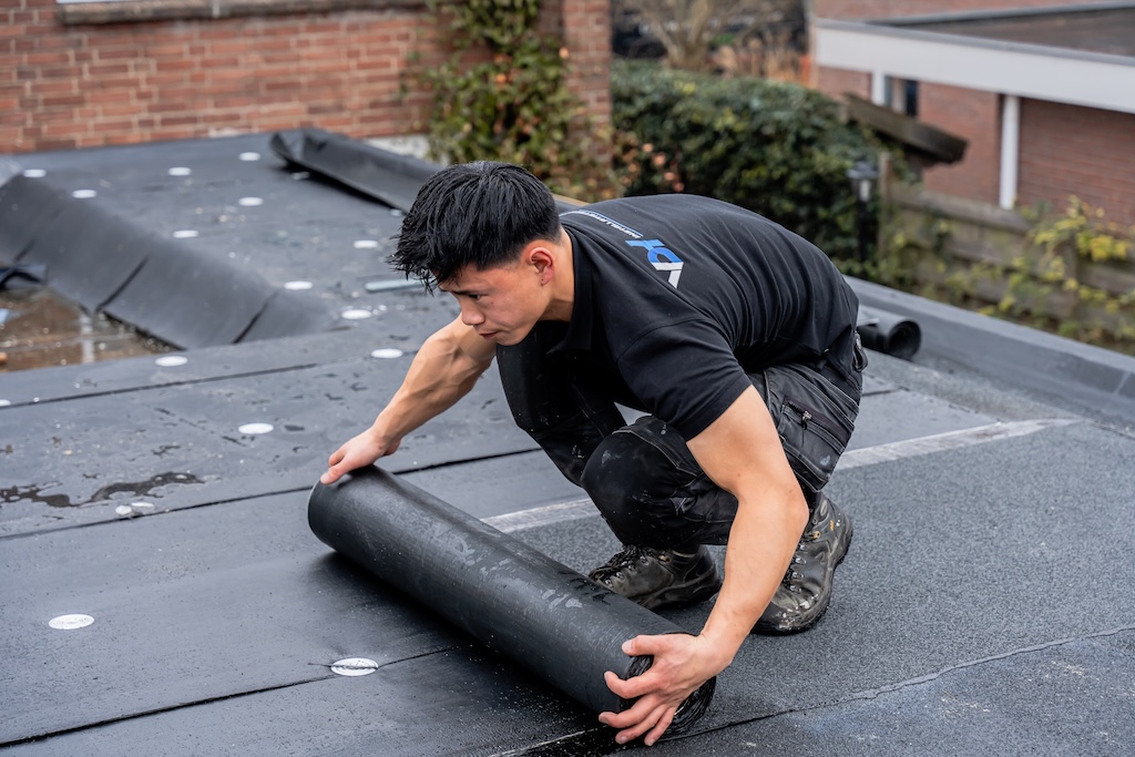 Dakbedekking bitumen