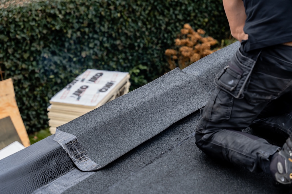 Dakbedekking bitumen